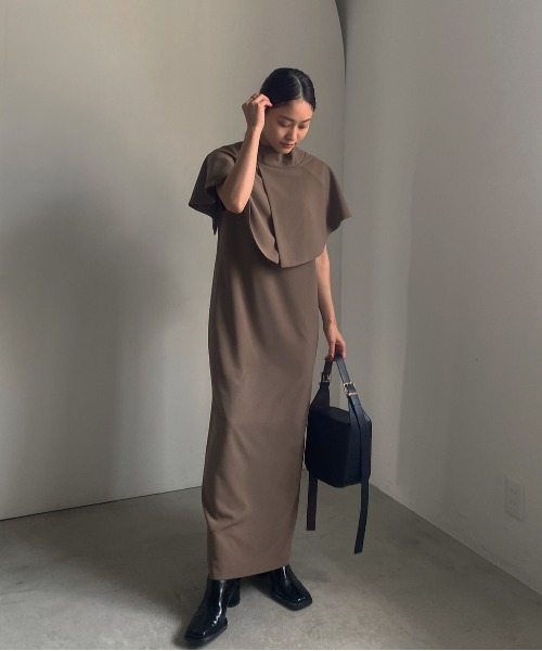 セール】2WAY UMBRELLA SHIFT DRESS（ドレス）｜Ameri（アメリ）の 