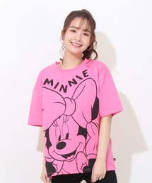 親子お揃い 通販限定 BIGフェイス ディズニー Tシャツ 8151A