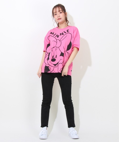 Disney(ディズニー)の「親子お揃い 通販限定 BIGフェイス ディズニー Tシャツ 8151A(Tシャツ/カットソー・レディース・ホワイト×ブルー/ブラック×レッド/その他9/その他26・M/L/S/XL)」の21枚目の写真