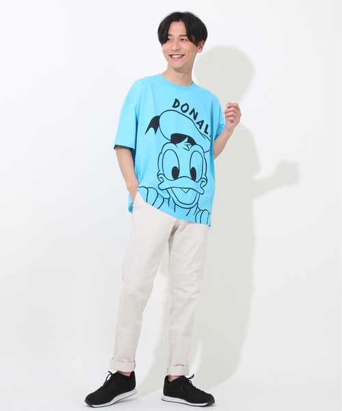 Disney(ディズニー)の「親子お揃い 通販限定 BIGフェイス ディズニー Tシャツ 8151A(Tシャツ/カットソー・レディース・ホワイト×ブルー/ブラック×レッド/その他9/その他26・M/L/S/XL)」の11枚目の写真