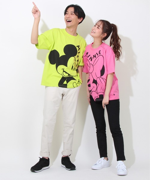 Disney(ディズニー)の「親子お揃い 通販限定 BIGフェイス ディズニー Tシャツ 8151A(Tシャツ/カットソー・レディース・ホワイト×ブルー/ブラック×レッド/その他9/その他26・M/L/S/XL)」の8枚目の写真