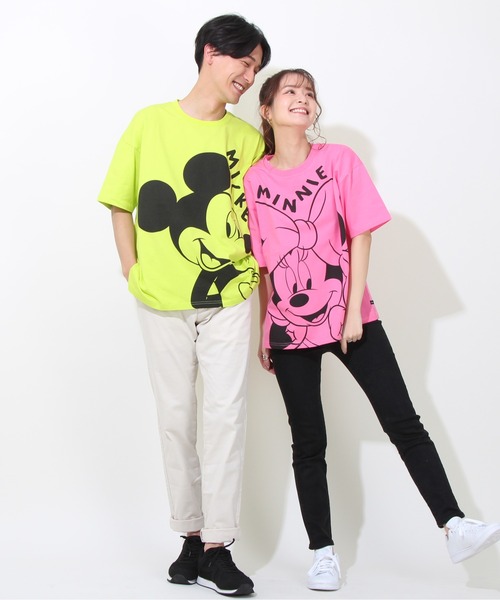 Disney(ディズニー)の「親子お揃い 通販限定 BIGフェイス ディズニー Tシャツ 8151A(Tシャツ/カットソー・レディース・ホワイト×ブルー/ブラック×レッド/その他9/その他26・M/L/S/XL)」の6枚目の写真