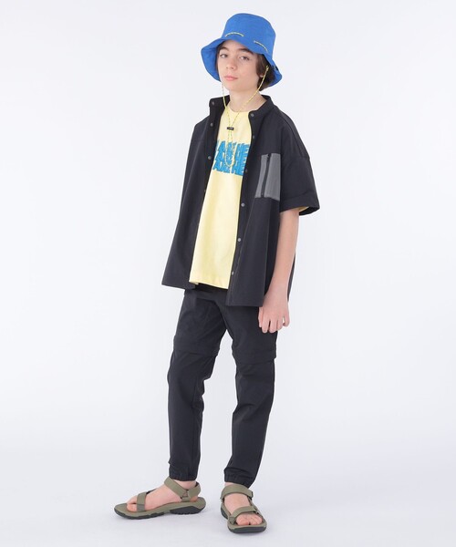 SHIPS(シップス)の「SHIPS KIDS:145~160cm /〈UVカット/吸水速乾〉ドライ 2WAY パンツ(その他パンツ・キッズ・ライトイエロー/ブラック・S/145/M/160)」の18枚目の写真