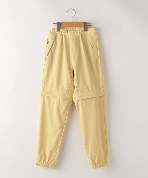 SHIPS(シップス)の「SHIPS KIDS:145~160cm /〈UVカット/吸水速乾〉ドライ 2WAY パンツ(その他パンツ・キッズ・ライトイエロー/ブラック・S/145/M/160)」の3枚目の写真