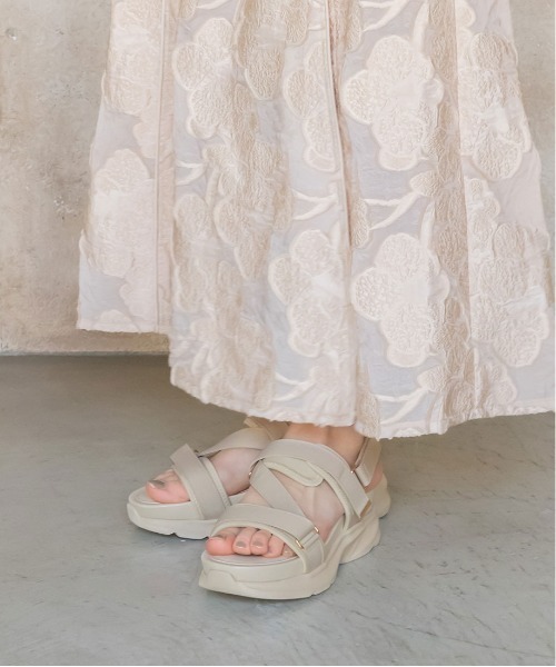 ゴールドパーツスポーツサンダル