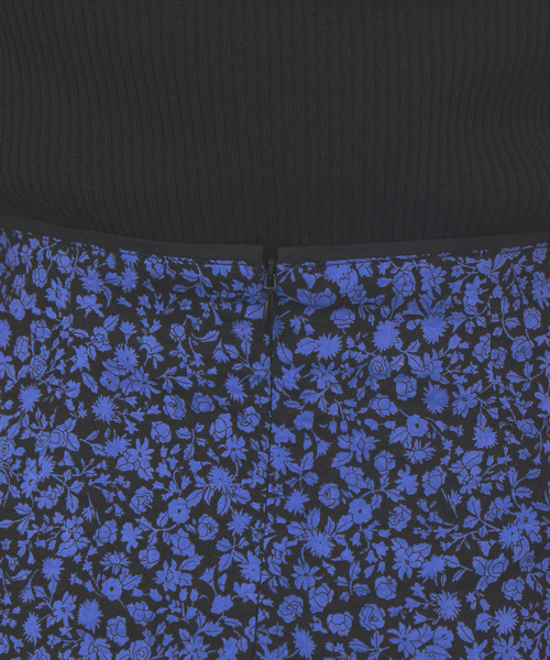 Rouge vif Anna(ルージュヴィフアンナ)の「ミラクルウェーブマキシスカート(スカート・レディース・ベージュ/ブルー・36/38)」の8枚目の写真