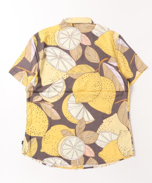 Guess（ゲス）の「Eco Rayon Lemon Shirt 半袖 シャツ（シャツ/ブラウス・メンズ・イエロー・X-LARGE/MEDIUM/LARGE/SMALL）」の7枚目の写真