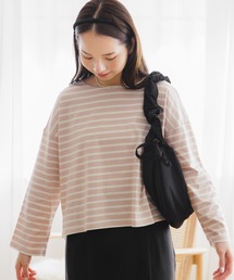 flower | ベイビーレインボウボーダートップ(Tシャツ/カットソー)