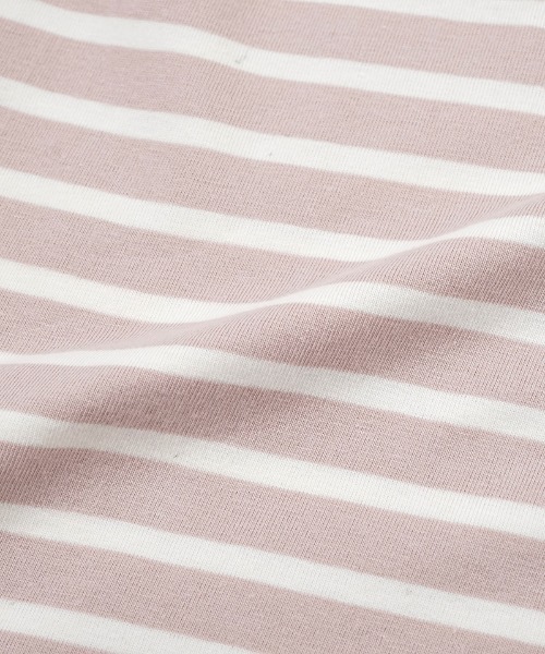 flower(フラワー)の「ベイビーレインボウボーダートップ(Tシャツ/カットソー・レディース・ブルー/ピンク/オレンジ・FREE)」の16枚目の写真