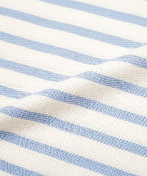 flower(フラワー)の「ベイビーレインボウボーダートップ(Tシャツ/カットソー・レディース・ブルー/ピンク/オレンジ・FREE)」の17枚目の写真