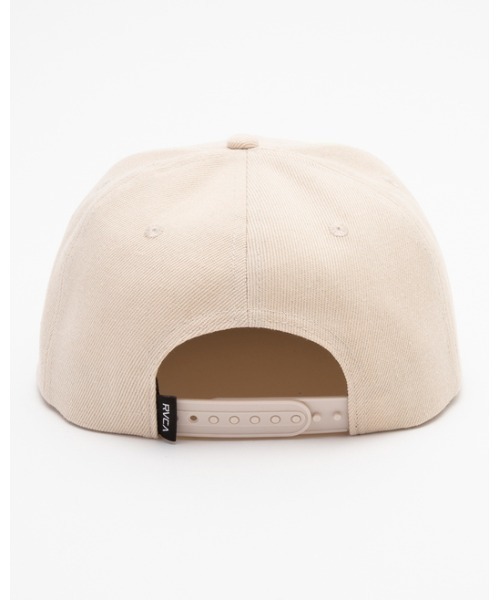 RVCA（ルーカ）の「RVCA メンズ  ARCHED SNAPBACK キャップ【2023年春夏モデル】/ルーカ帽子（キャップ・メンズ・ブラック/ブルー/アイボリー・FREE）」の20枚目の写真