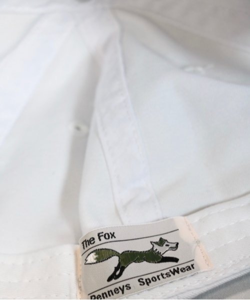 PENNEYS(ぺニーズ)の「PENNEY'S / ペニーズ THE FOX CAP フォックス ワンポイント ベースボールキャップ(キャップ・メンズ・ホワイト/ネイビー/ブラック/カーキ・FREE)」の5枚目の写真
