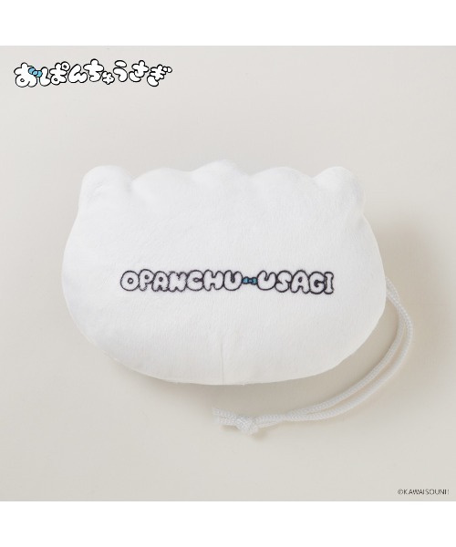 Paradise Picnic（パラダイスピクニック）の「おぱんちゅうさぎ　エコバッグ（エコバッグ/サブバッグ・レディース・ブルー・FREE）」の5枚目の写真