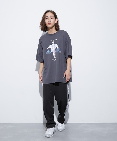 re_k by JUNRED（レクバイジュンレッド）の「re_k by JUNRED / オリエンタルライントラックパンツ（その他パンツ・メンズ・ブラック/ダークブラウン/グレー・S/M/L）」の6枚目の写真