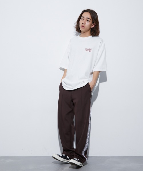 re_k by JUNRED（レクバイジュンレッド）の「re_k by JUNRED / オリエンタルライントラックパンツ（その他パンツ・メンズ・ブラック/ダークブラウン/グレー・S/M/L）」の7枚目の写真