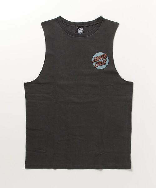 SANTA CRUZ(サンタクルーズ)の「【ムラサキスポーツ別注】SANTACRUZ/サンタクルーズ バックプリント カットオフタンクトップ/バンドTee ピグメントT ノースリーブ SC BANDMAN 502232406(タンクトップ・メンズ・ブラック×レッド/ブラック×ブルー/ブルー系その他・L/M/XL)」の16枚目の写真
