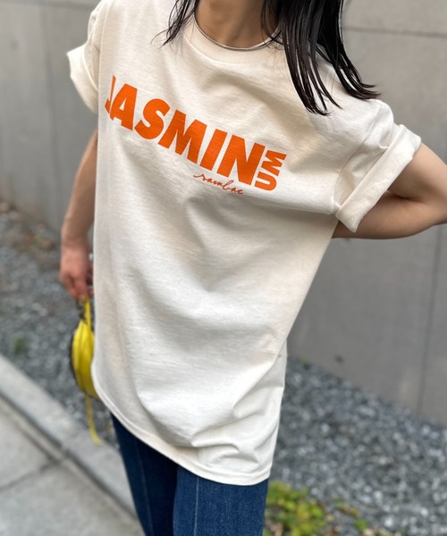 GILDAN ジャスミンロゴTシャツ 【MVL005 ※2A】（Tシャツ/カットソー  
