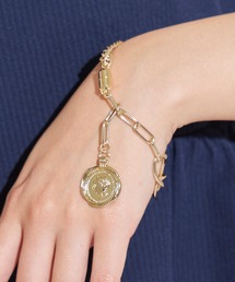 【金属アレルギー対応】ミックスチェーンマグネットブレスレット