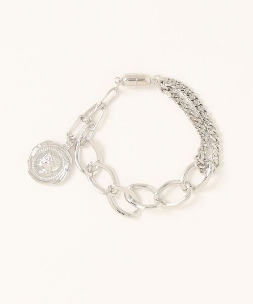 LAVEANGE（ラビアンジェ）の「【金属アレルギー対応】ミックスチェーンマグネットブレスレット（ブレスレット・レディース・ゴールド/シルバー・01/02）」の8枚目の写真