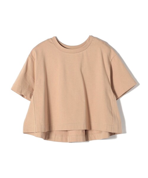 SHIPS(シップス)の「Texloop RCOT バック ドレープ TEE(Tシャツ/カットソー・レディース・ベージュ/ライトグリーン/ホワイト/ダークグレー・ONE SIZE)」の9枚目の写真