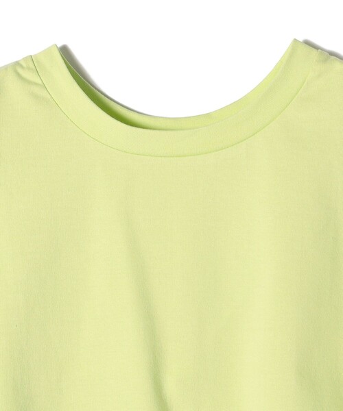 SHIPS(シップス)の「Texloop RCOT バック ドレープ TEE(Tシャツ/カットソー・レディース・ベージュ/ライトグリーン/ホワイト/ダークグレー・ONE SIZE)」の12枚目の写真