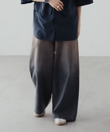 epnok | グラデーションデニムワイドパンツ(デニムパンツ)