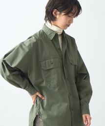 「KHA:KI / カーキ」MIDDLE FATIGUE SHIRTS