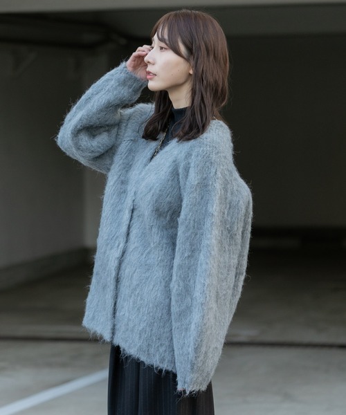 美品✨定価8.3万 フォクシー ラパン ボレロ カシミヤシルクカーディガン 白 美品✨定価8.3万 フォクシー ラパン ボレロ カシミヤシルクカーディガン 白