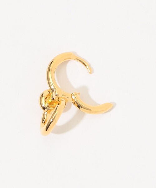 TOMORROWLAND （トゥモローランド）の「Otiumberg. Tied フープピアス（ピアス（両耳用）・レディース・ゴールド・FREE）」の4枚目の写真