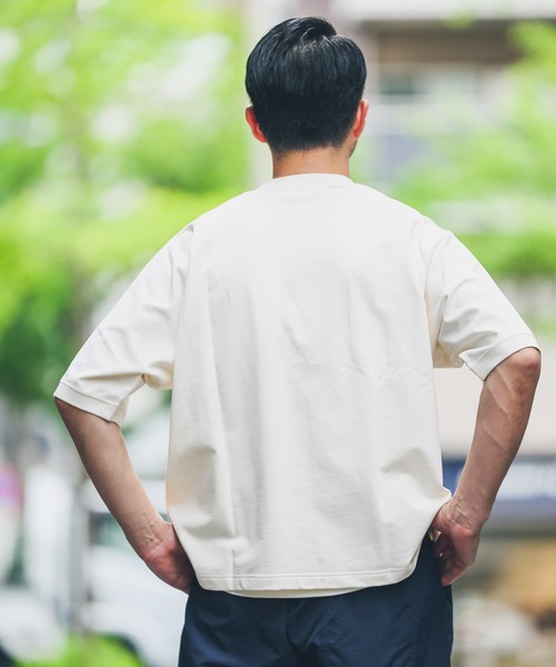 URBAN RESEARCH Sonny Label（アーバンリサーチサニーレーベル）の「タンクトップセット裏毛ハーフスリーブプルオーバー（Tシャツ/カットソー・メンズ・ホワイト系その他/ボルドー/スミクロ・MEDIUM/LARGE）」の13枚目の写真