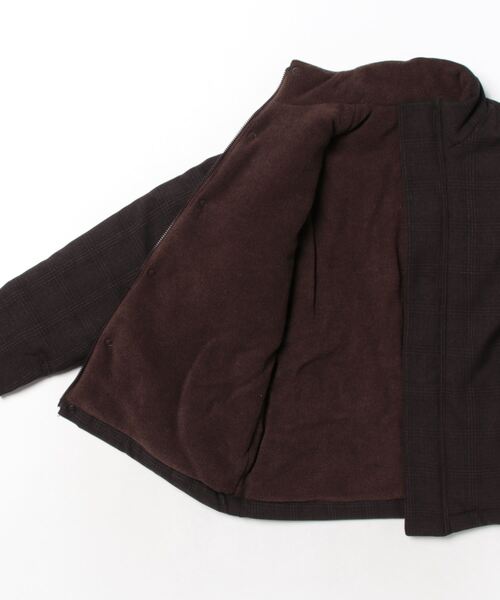 EAST END HIGHLANDERS(イーストエンドハイランダーズ)の「East End Highlanders / パデットジャケット<130-150cm>(ブルゾン・キッズ・ブラウン・140/130)」の3枚目の写真