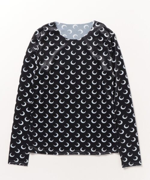 ARCADE(アーケード)の「春服 ロンT ムーンプリント トップス インナー カットソー -ARCADE Limited Line-(Tシャツ/カットソー・レディース・ホワイト系1/ホワイト系2/ブラック系1/ブラック系2/ブラック系3/グレー系1/ブラウン系1/パープル系1/パープル系2/ピンク系1/ピンク系2・FREE)」の19枚目の写真
