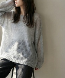 【新色入荷】透かし編みプルオーバー