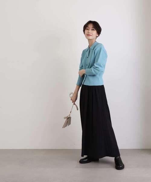 N.(N. Natural Beauty Basic)(エヌエヌナチュラルビューティーベーシック)の「【S Size Line】◆ナイロンギャザースカート(スカート・レディース・ブルー/ナチュラル/ブラック・SMALL/MEDIUM)」の10枚目の写真