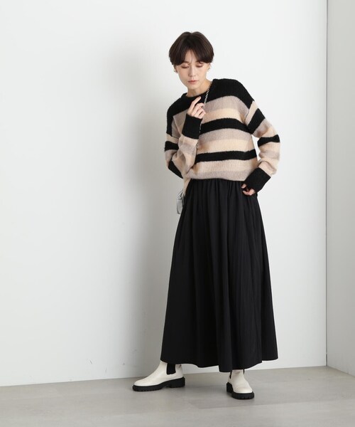 N.(N. Natural Beauty Basic)(エヌエヌナチュラルビューティーベーシック)の「【S Size Line】◆ナイロンギャザースカート(スカート・レディース・ブルー/ナチュラル/ブラック・SMALL/MEDIUM)」の19枚目の写真