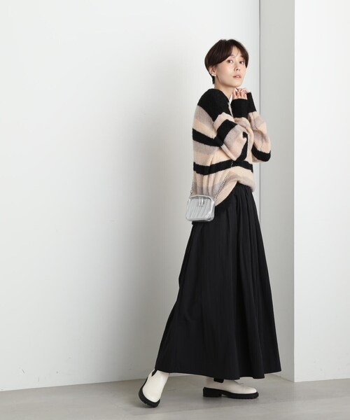 N.(N. Natural Beauty Basic)(エヌエヌナチュラルビューティーベーシック)の「【S Size Line】◆ナイロンギャザースカート(スカート・レディース・ブルー/ナチュラル/ブラック・SMALL/MEDIUM)」の20枚目の写真