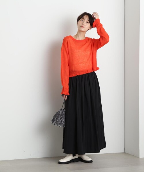 N.(N. Natural Beauty Basic)(エヌエヌナチュラルビューティーベーシック)の「【S Size Line】◆ナイロンギャザースカート(スカート・レディース・ブルー/ナチュラル/ブラック・SMALL/MEDIUM)」の21枚目の写真
