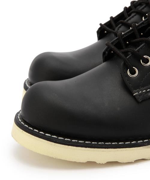 RED WING（レッドウィング）の「BY RED WING ラウンドトゥブーツ/ブラック：（ブーツ・レディース・ブラック・6h/5/4h/5h/6）」の7枚目の写真