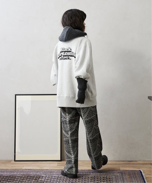 JOURNAL STANDARD relume（ジャーナルスタンダード　レリューム）の「HAMILTON KNIT アームウォーマー（手袋・メンズ・サファリグリーン/グレー/ブラック系その他・FREE）」の5枚目の写真