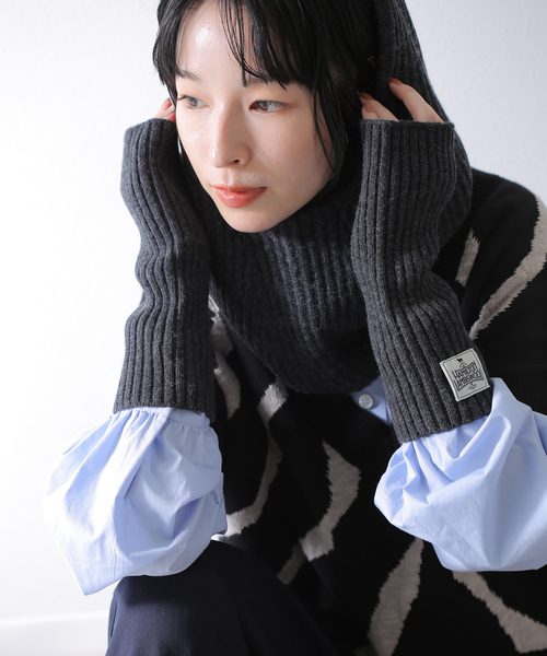 JOURNAL STANDARD relume（ジャーナルスタンダード　レリューム）の「HAMILTON KNIT アームウォーマー（手袋・メンズ・サファリグリーン/グレー/ブラック系その他・FREE）」の19枚目の写真