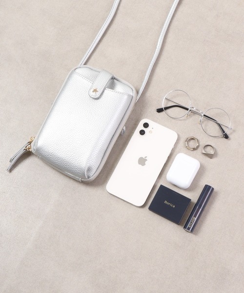 セール】Pisoraro スターシュリンク エコバッグ付き スマホポシェット