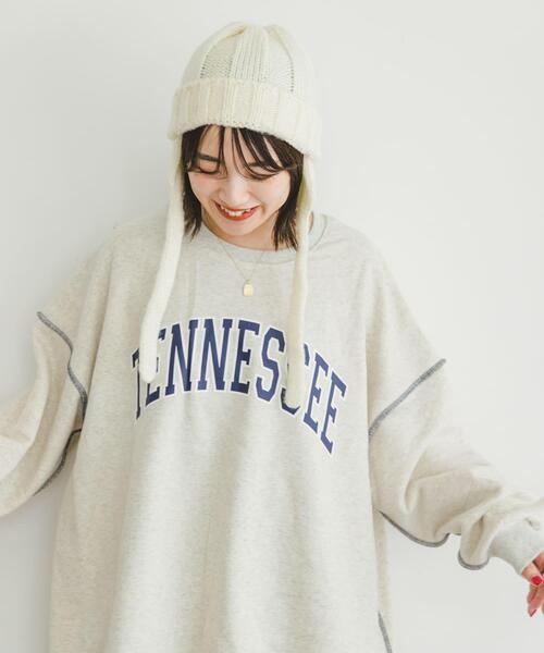 ITEMS URBANRESEARCH（アイテムズ アーバンリサーチ）の「フライトニットキャップ（ニットキャップ/ビーニー・レディース・ブラック/オフホワイト・-）」の7枚目の写真