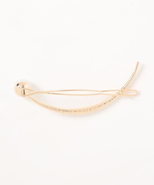 Cupid Heart(キューピッドハート)の「【Cupid Heart】結婚式アクセ!パール付きメタルラウンドバレッタ(バレッタ/ヘアクリップ・レディース・ゴールド/シルバー・MEDIUM)」の13枚目の写真