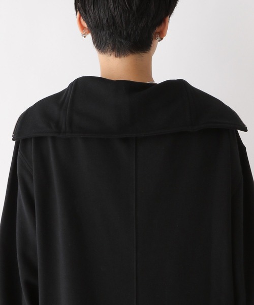 LEPSIM（レプシィム）の「裏毛ハーフジップワンピース　980040（ワンピース・レディース・ブラウン/オフホワイト/ブラック・FREE）」の17枚目の写真