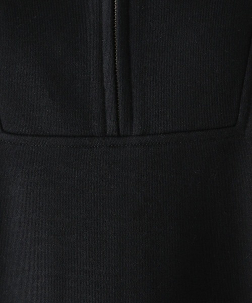 LEPSIM（レプシィム）の「裏毛ハーフジップワンピース　980040（ワンピース・レディース・ブラウン/オフホワイト/ブラック・FREE）」の20枚目の写真