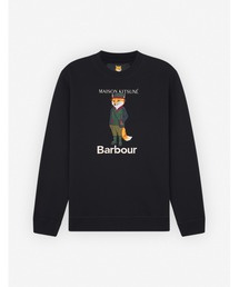 Maison Kitsune | BARBOUR X MK BEAUFORT FOX CREWNECK SWEATSHIRT(スウェット)