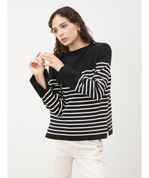 Mila Owen | クルーネックスリットスリーブニットプルオーバー(ニット/セーター)