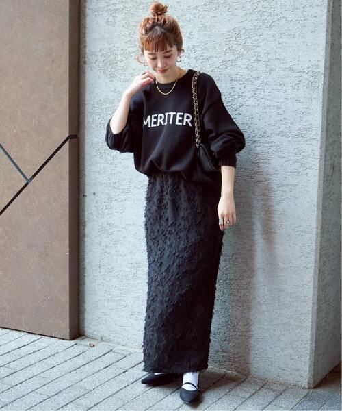 極美品✨24AW セオリー Glow Jumy マーメイドスカート ジャガード 極美品✨24AW セオリー Glow アウトレット Jumy マーメイドスカート