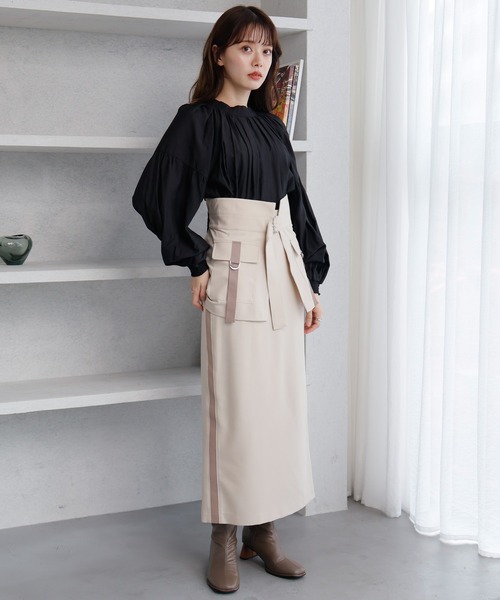 LADYMADE（レディメイド）の「ワークポケットベルトタイトスカート