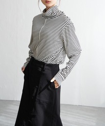 クシュタートルネックロンT